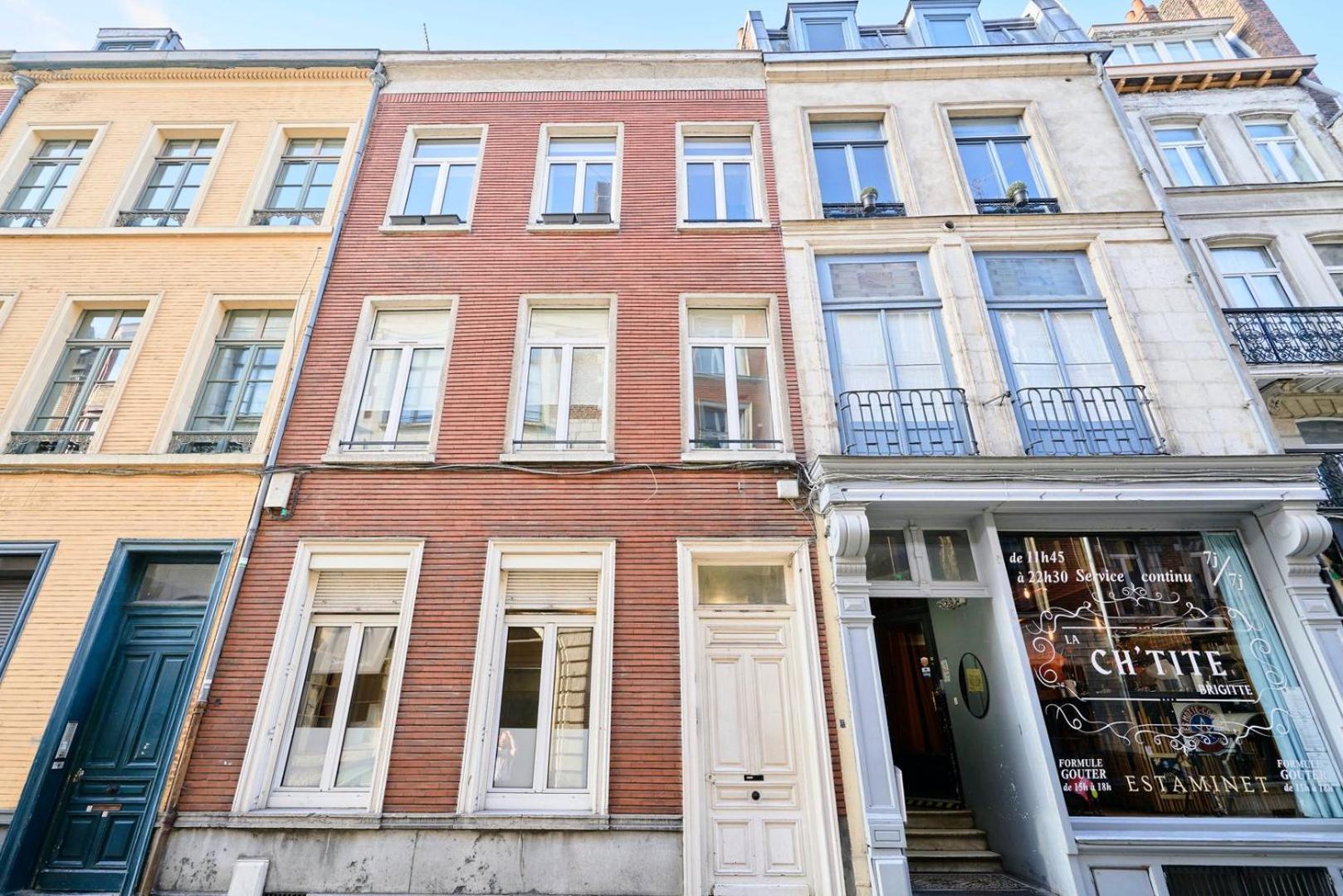 Apartment With Parking In The Heart Of Old Lille Ngoại thất bức ảnh